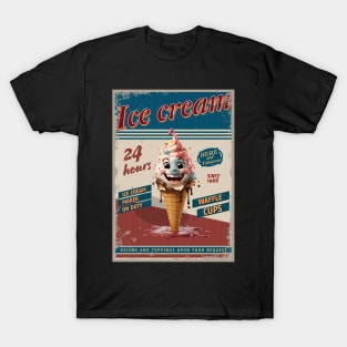 Ice Cream Vintage T-Shirt